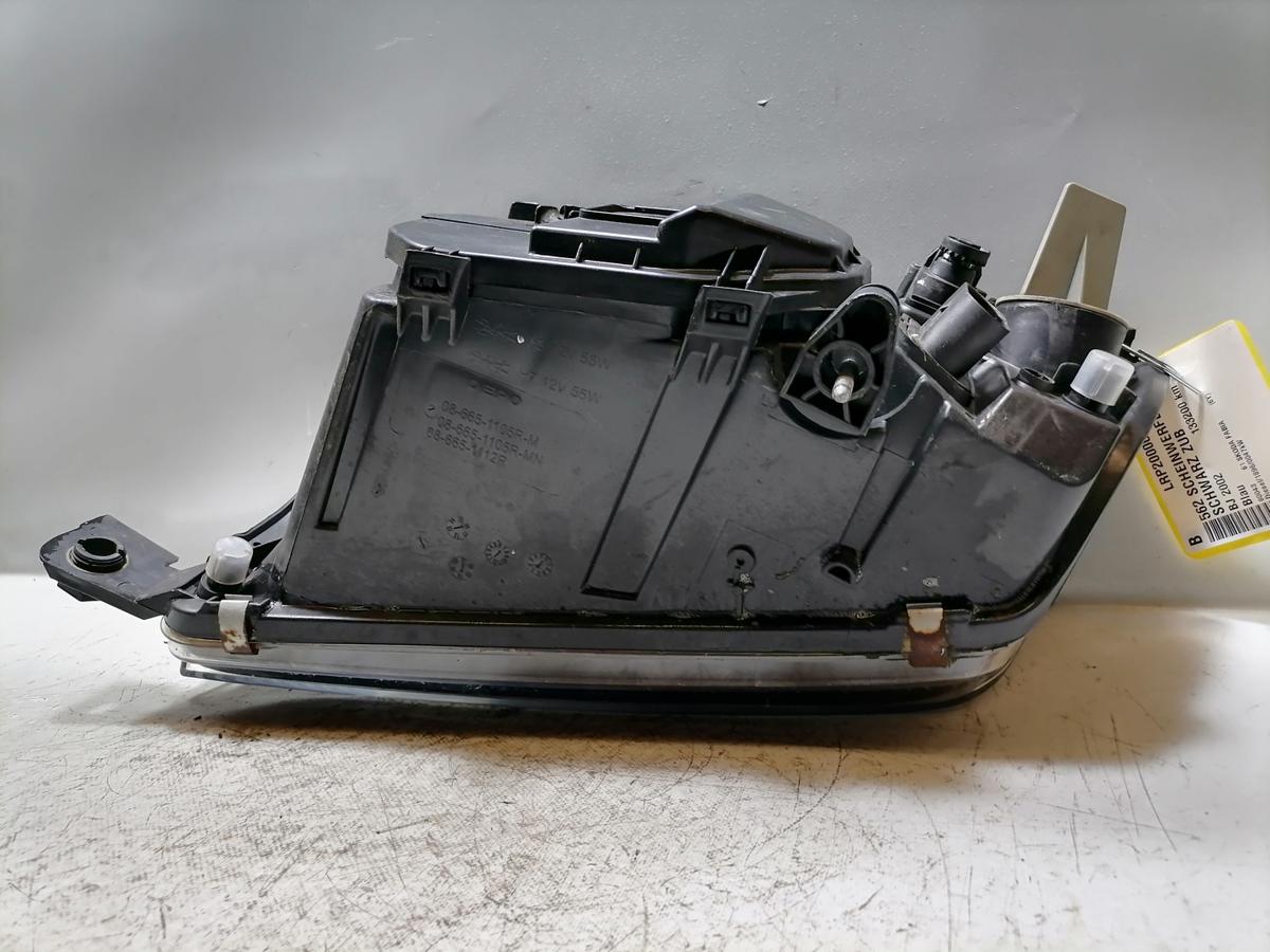 Skoda Fabia 1 6Y Scheinwerfer vorn rechts Halogen Schwarzer Hintergrund Zubeh&ouml;r Bj.2003